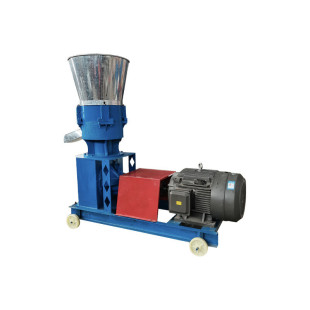 小型饲料颗粒机鸡鸭鹅鸽子饲料制粒机干湿两用饲料大型造粒机