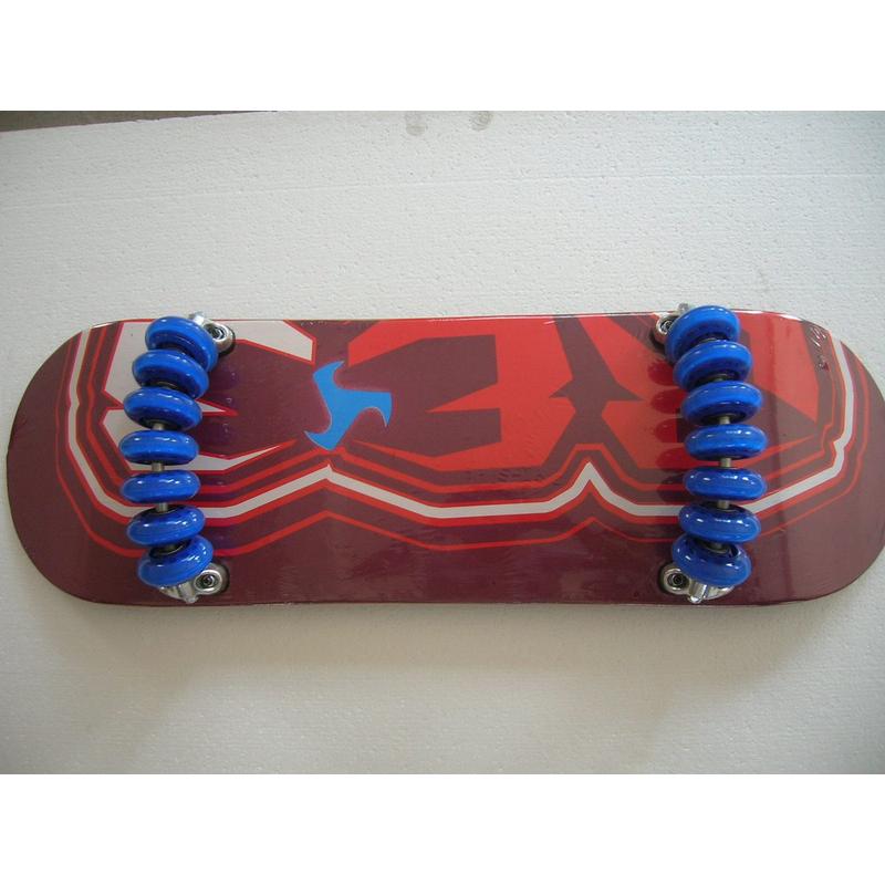 landski欧美街头流行专业级耐磨双翘滑板九层中国枫木板多轮pu轮