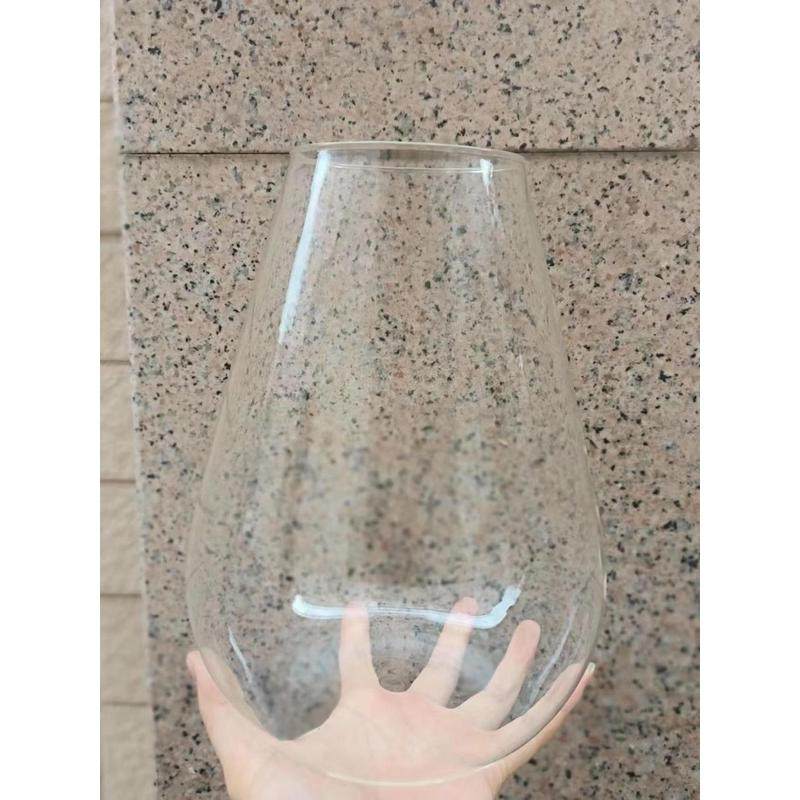 简约创意玻璃花瓶透明微景观生态瓶苔藓玻璃器皿水培多肉植物摆件