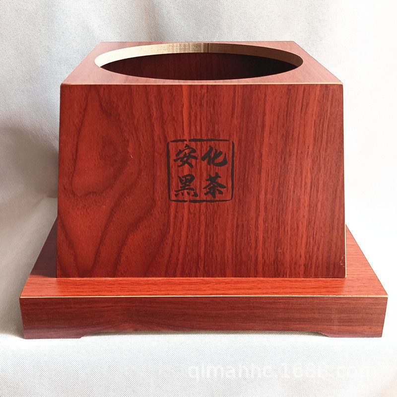 热销湖南安化黑茶千两茶座高底座溪白沙溪等木马二茶蹲茶托