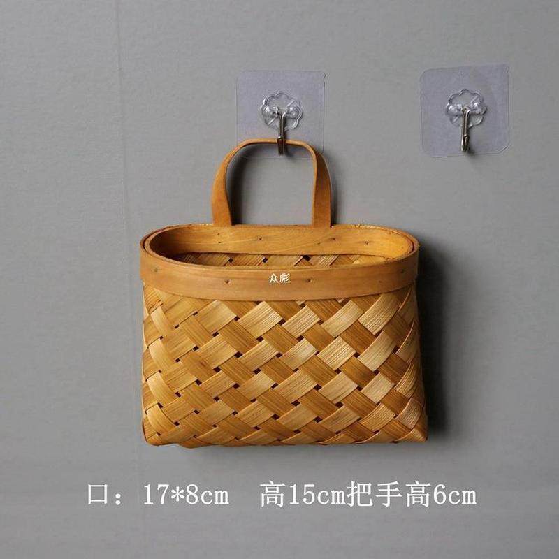 田园壁挂花篮吊篮竹编挂篮家居收纳装饰花篮绿植花盆干花小意赛,鲜花速递/花卉仿真/绿植园艺,多肉植物,淘宝优惠券,粉丝福利购,淘宝优惠卷