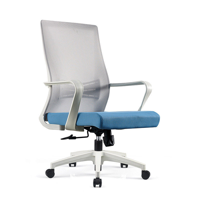 办公椅舒适久坐会议室弓形椅子网布简约家用电脑椅职员椅工位转椅