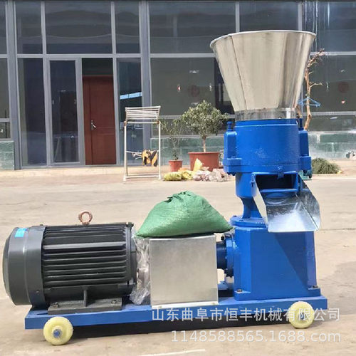 饲料机颗粒机160型家用猪加工鸡鸭鹅兔养殖牛羊设备造柴电两用