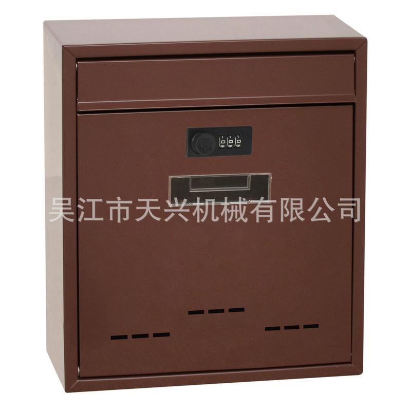 厂家直销欧洲密码锁信报箱金属密码锁信箱邮箱密码锁tx0020.m