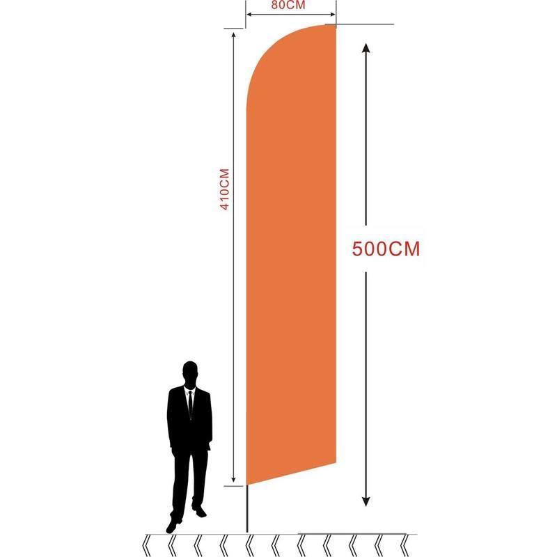 外贸旗帜工厂沙滩旗外刀旗道旗示广告彩旗滴旗羽毛双面旗