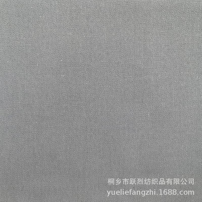 跃印花纺织批发rpet亚麻布沙发布料棉麻布料烈抱枕炭包手袋面料