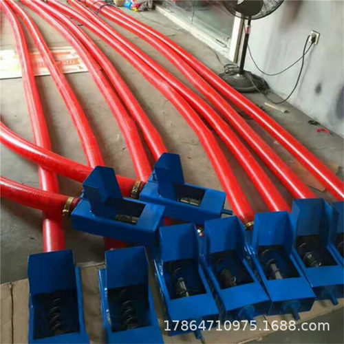 热销小型车载吸沙粮食干粉机软管吸粮机绞龙送料机干沙螺旋吸料机