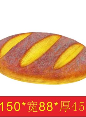 定制门头大面包仿真模型雕塑泡沫玻璃钢烘焙面包店挂件装饰道具