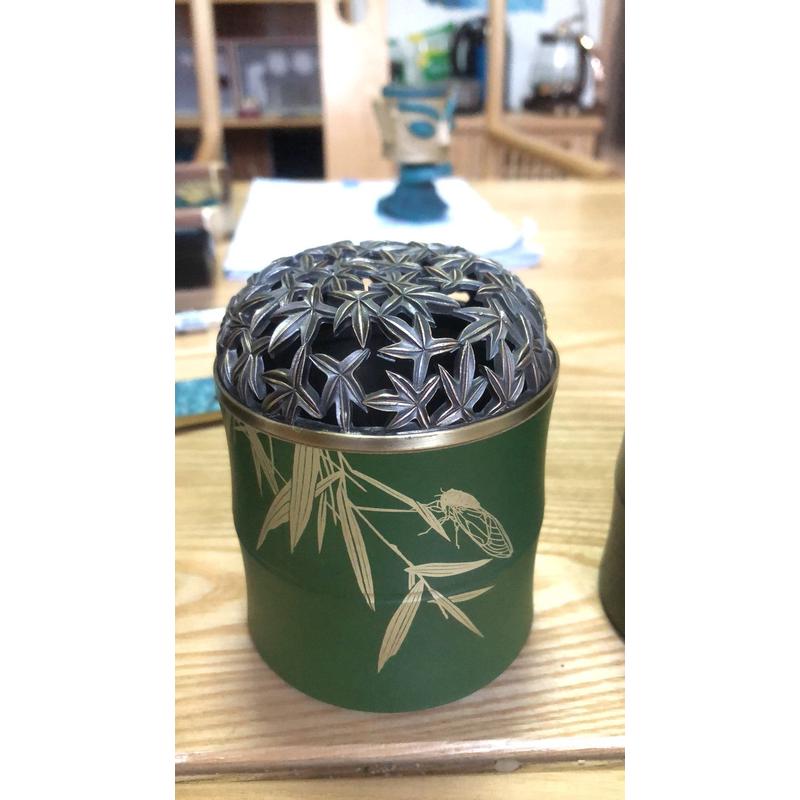 喜香篆竹节黄铜仿古香炉沉香隔火空熏熏香薰炉空熏香炉盘香炉带盖