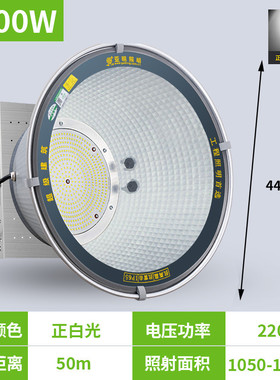 大功率亚明led塔吊灯1000瓦建筑之星上海照明超亮工地探照灯2000w