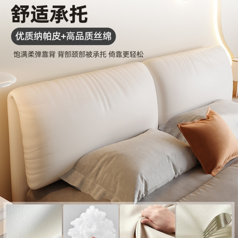 热销悬浮床不锈钢床架现代简约铁架床卧室双人1.8m家用出租房单人图片