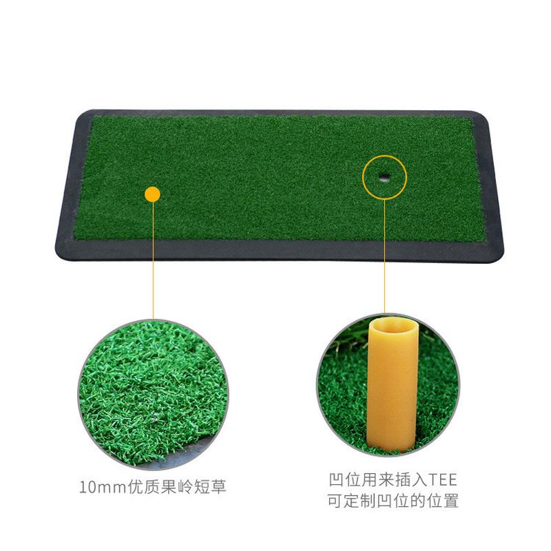 高尔夫加厚室内练习打击垫挥杆打击垫挥杆练习器挥杆球垫