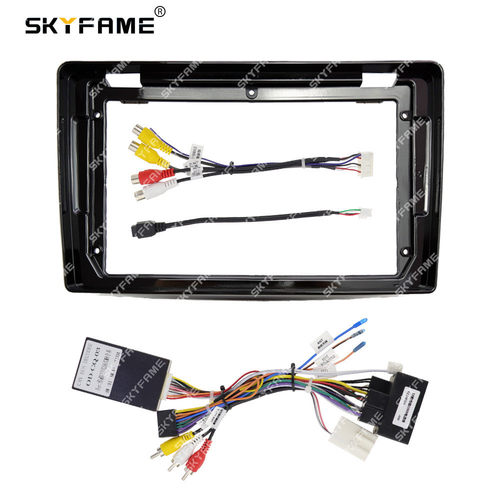 热销百变广框适用17-19套汽传祺gactrumpchigs7gs8安卓大屏面框线