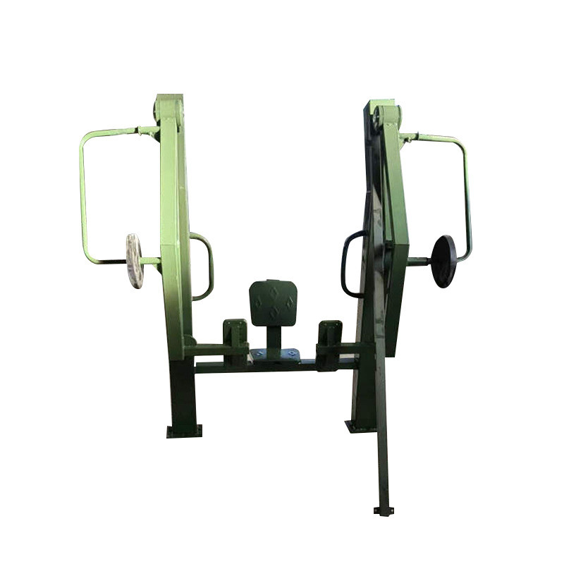 器组合户外公园健身路径坐式蹬力室外健身器材蹬力训练器