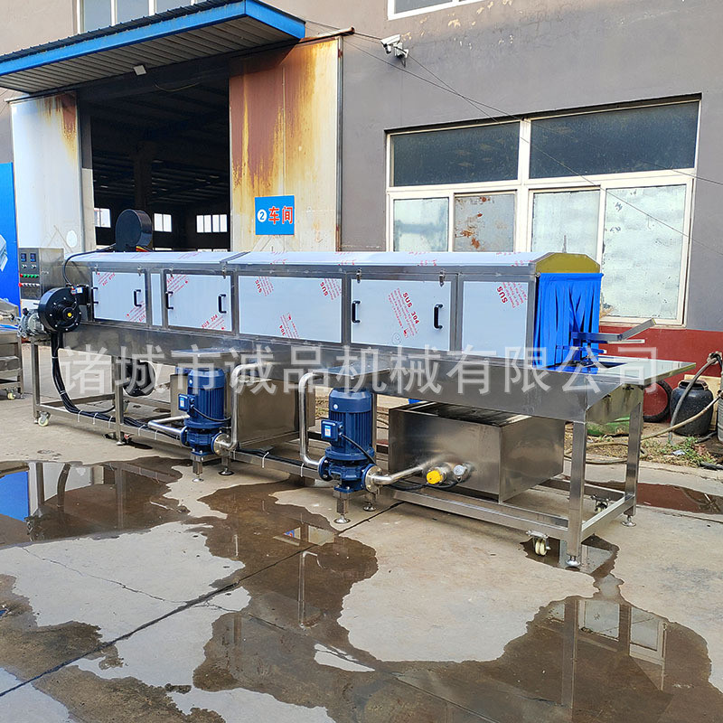热销塑料筐清洗机商用大型周转筐鸡蛋托盘水果蔬菜筐清洗风干机器