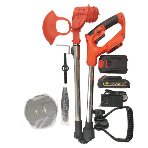 型款小型割草机打草机家用折叠外贸专款小体积伸缩款草坪机打草机