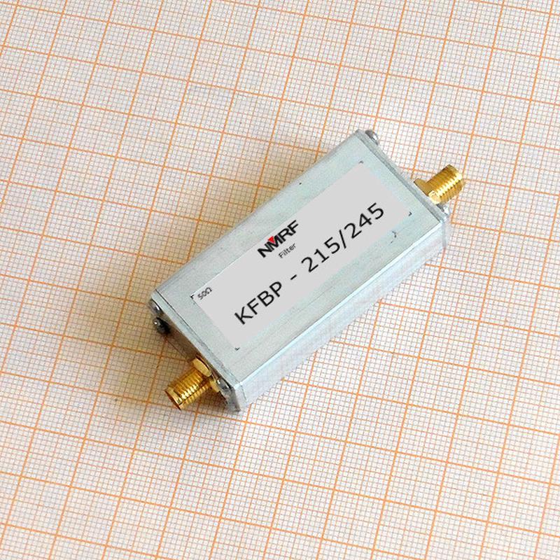 215～245MHz VHF频段带通滤波器，SMA接口