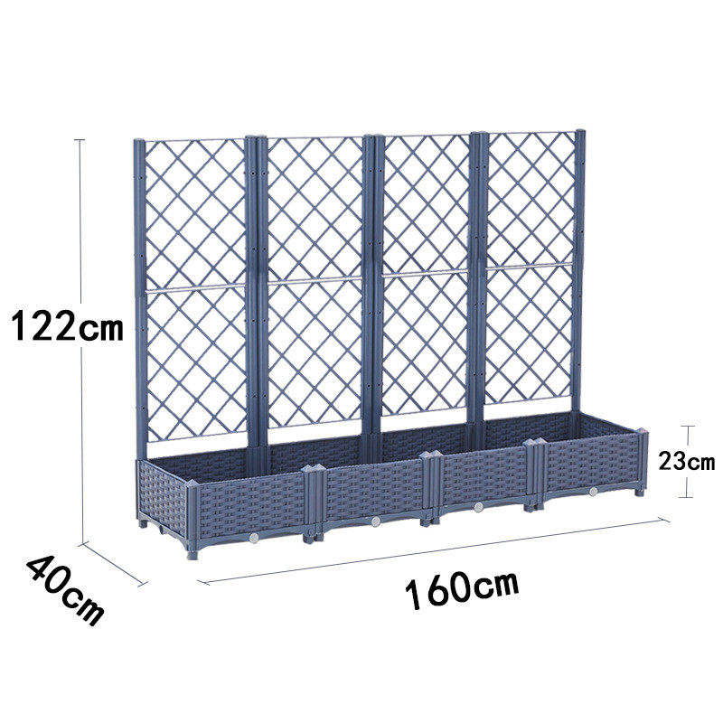种菜栅栏长方形塑料蔬菜专用种植箱花盆新款特大花箱家庭阳台,鲜花速递/花卉仿真/绿植园艺,花盆,淘宝优惠券,粉丝福利购,淘宝优惠卷