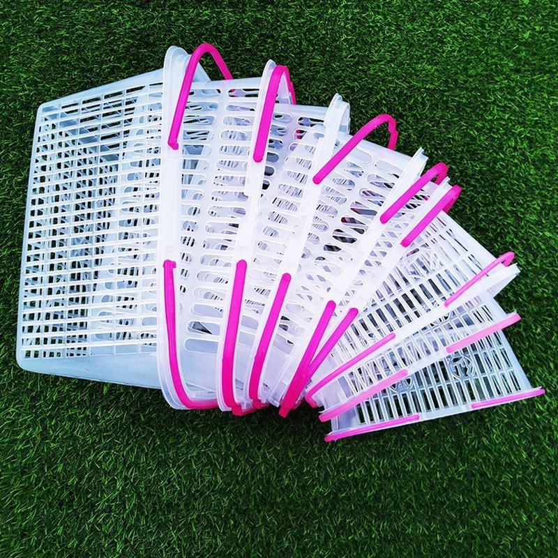 btv4枇杷2-12斤塑料篮子杨梅草莓批发樱桃篮水果采摘篮手提水果筐