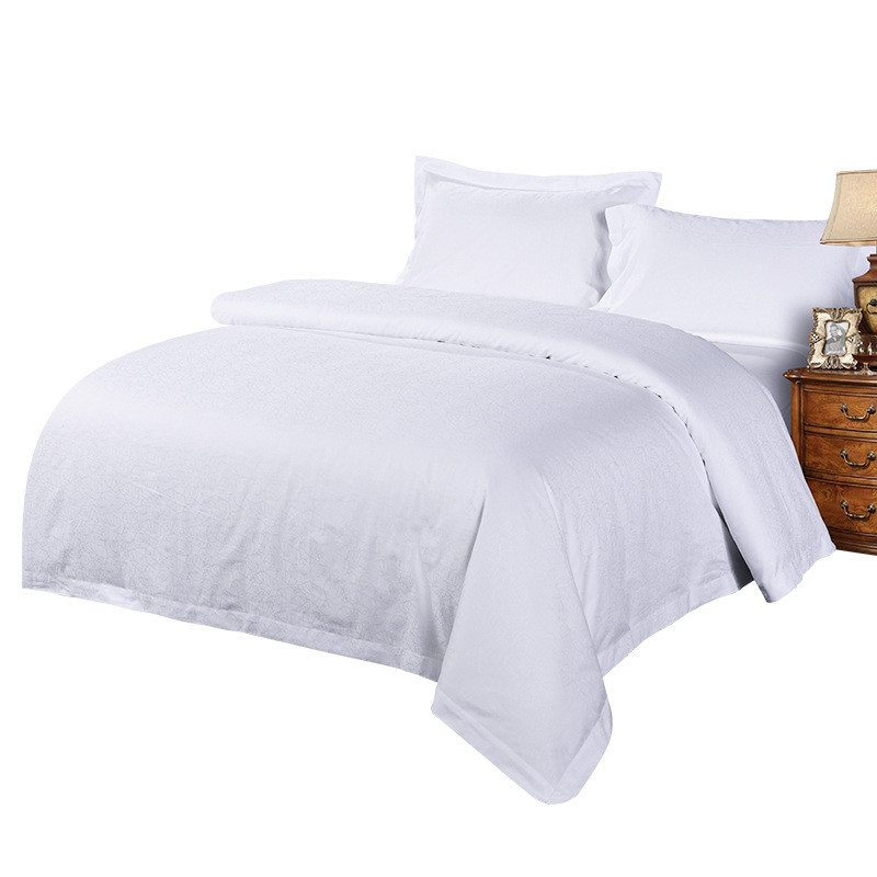 经典树木图案梧桐树高密酒店四件套高支大提花提花酒店床上用品