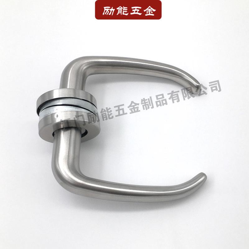 执手不锈钢门空心分体式防火门拉手防盗门把手批发