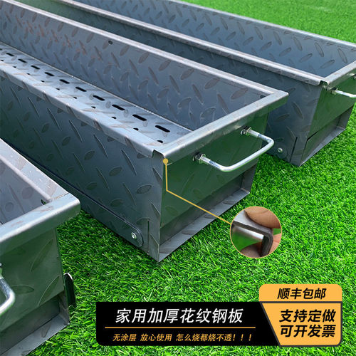 户外烧烤架不锈钢烤网便捷式烤串烤肉工具加厚可折叠可可订烧新品