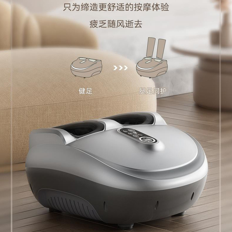 热销足疗机多功能脚底足部覆盖家用电动加热8d气囊全按摩器揉捏足