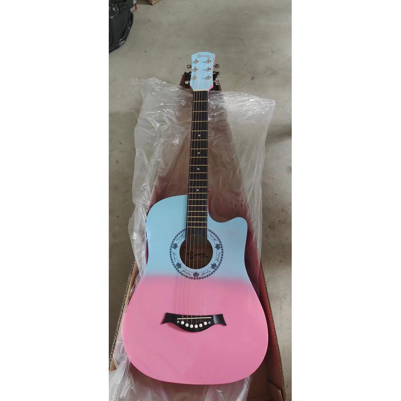 民谣41寸38寸木吉他初学者练习学生男女入门级新手吉他大量现货