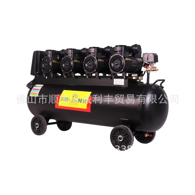 厂家直销杰豹牙医油静音空压机实验室无打气泵电机质保10年充气泵