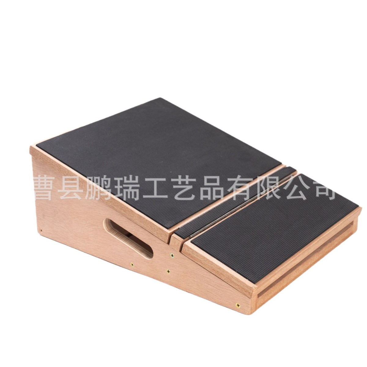 木质拉筋板可调节倾斜训练小腿拉伸器多档位训练站立折叠拉筋板