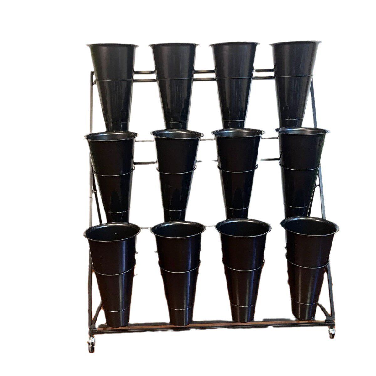 直销欧式花架落地婚庆用品高脚花篮塑料架子开业支架花店