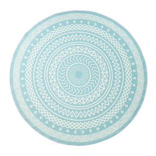 素淡优雅圆形地垫卧室现代简约转椅吊篮可机洗客厅圆形地毯北欧