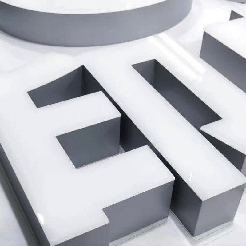 三d立体磨砂支撑灯牌亚克力水晶灯立体通体led招牌支架展示架商场