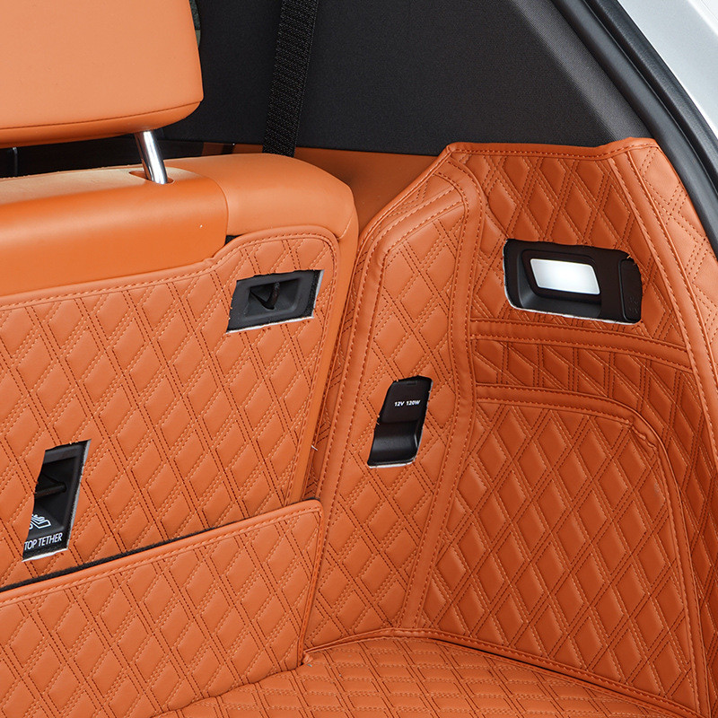 热销适用汽车内饰问界m9后备箱垫全包围尾箱垫下兜aito升级专用品