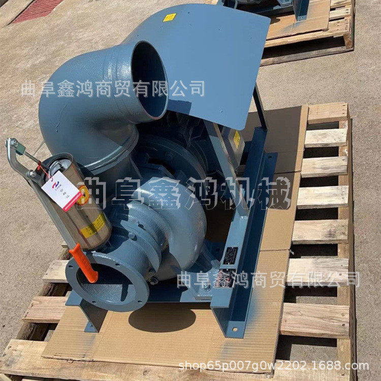 热销35马力柴油机带动混流泵电机直连八寸抽水泵带柴油的防雨罩水