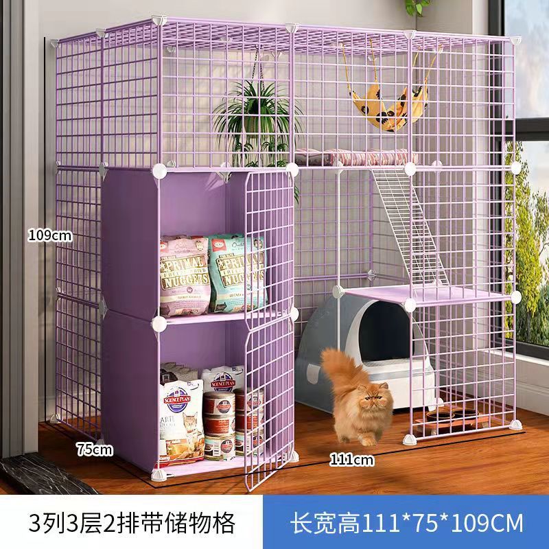 猫笼子家用大号房子三层猫舍小猫的猫窝别墅两层猫屋猫咪用品