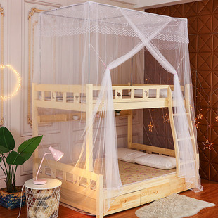 批发子母床蚊帐地大梯柜家用儿童双层实木床一体落梯形支架上下铺