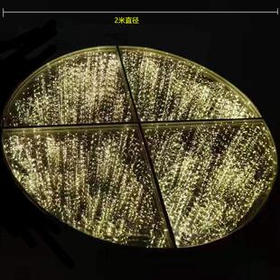 婚庆星光大道舞台婚礼舞台走绣舞台灯丝玻璃t台新款婚庆道具