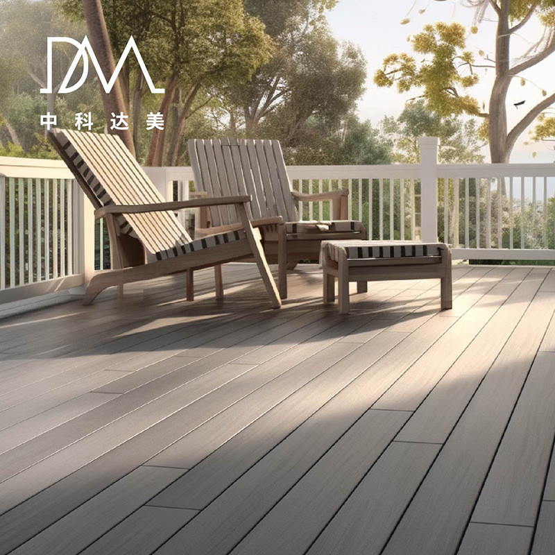 防腐户外二代挤共塑木木塑防腐木地板阳台花园别墅庭院公园栈道