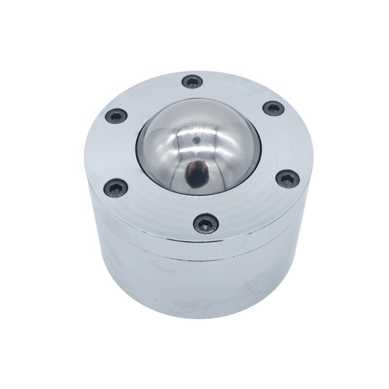 圆柱形紧牛眼安装sp76万向球bp76配合滚珠滚珠钢制机加工重型