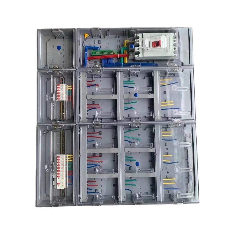 电能款箱15户爆计量南网电表箱透明明装ct箱动力箱