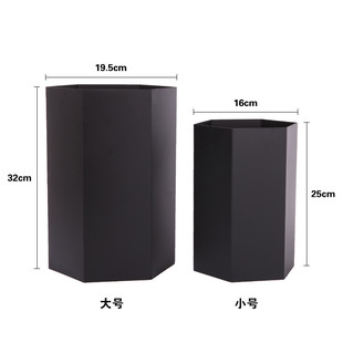 图邦园艺多肉创意水培无铁皮北欧花盆插花孔桶盆栽家庭装饰摆件