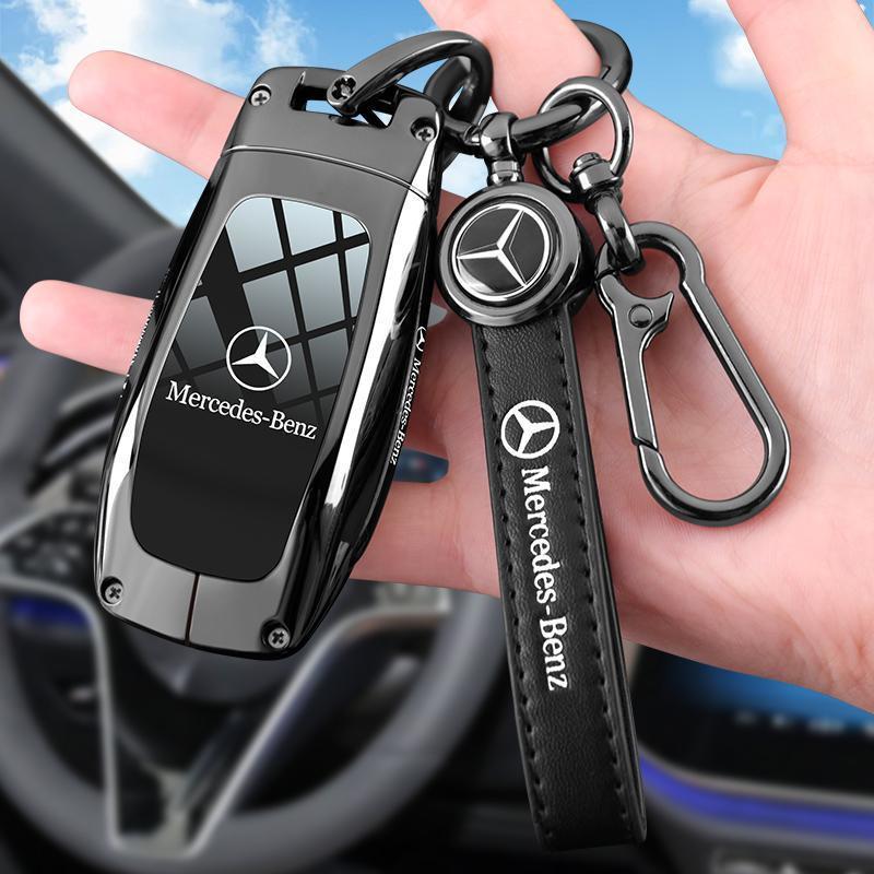 适用奔驰e300l钥匙套gle350高级感23款c260l扣glb220车gla200男gl