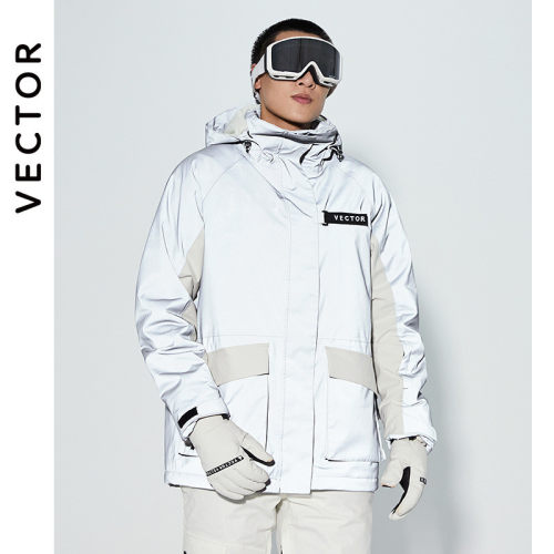 衣雪单板滑雪服套装男女反光潮流保暖防风防水透气滑雪vector裤
