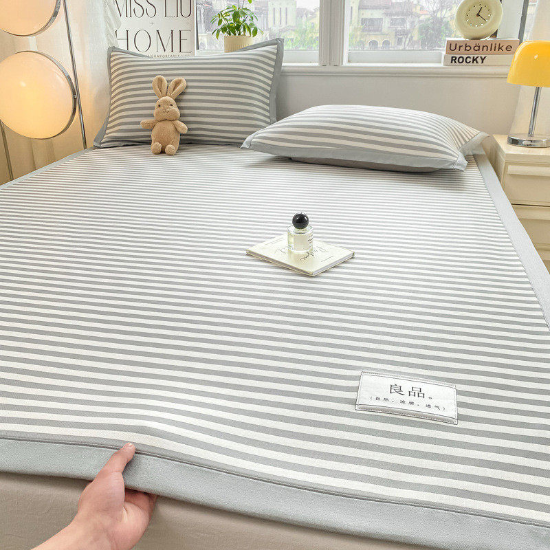 夏季凉席冰丝席2024新款单人学生宿舍母婴级可水洗家用席子起起