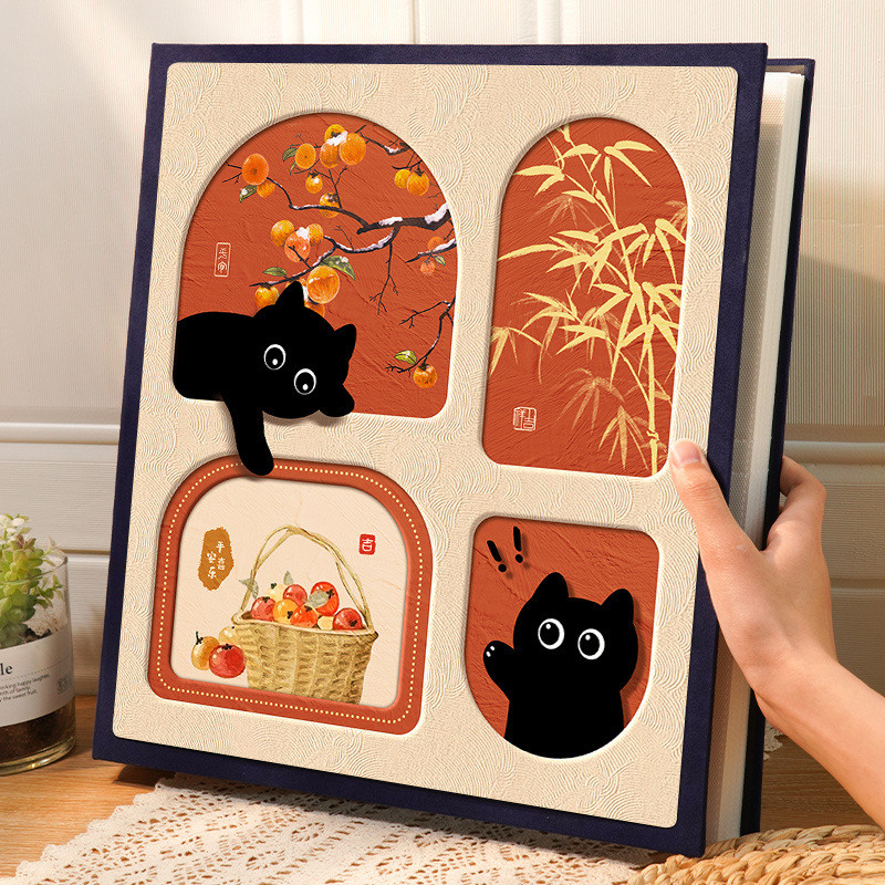 6寸7寸大容量照片收纳影集混装插页式相册成长纪念册宝宝旅行记录