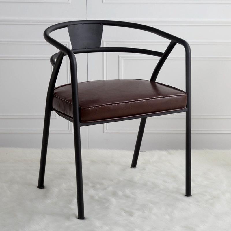 黑色实木会议桌长桌loft工业风电脑办公桌大型美式大板桌子工作台