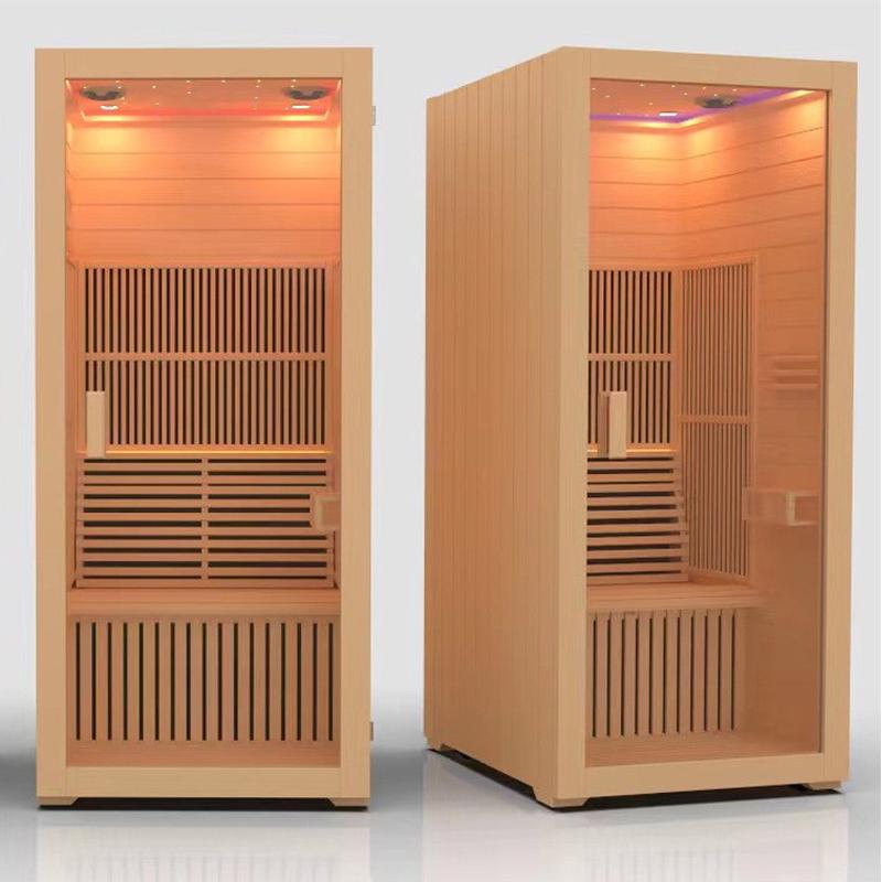 热销桑拿房单人热疗远红外汗蒸房汗蒸箱移动碳板光波频谱家用厂家