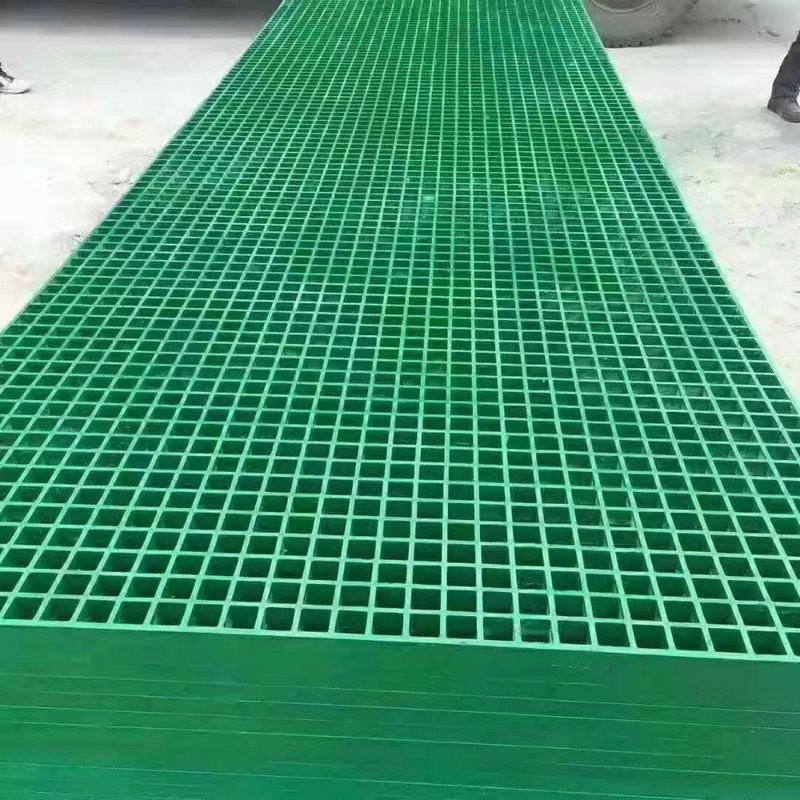 定制玻璃钢格栅网格防滑玻璃钢格栅盖板洗车房养殖地网舍格栅鸽