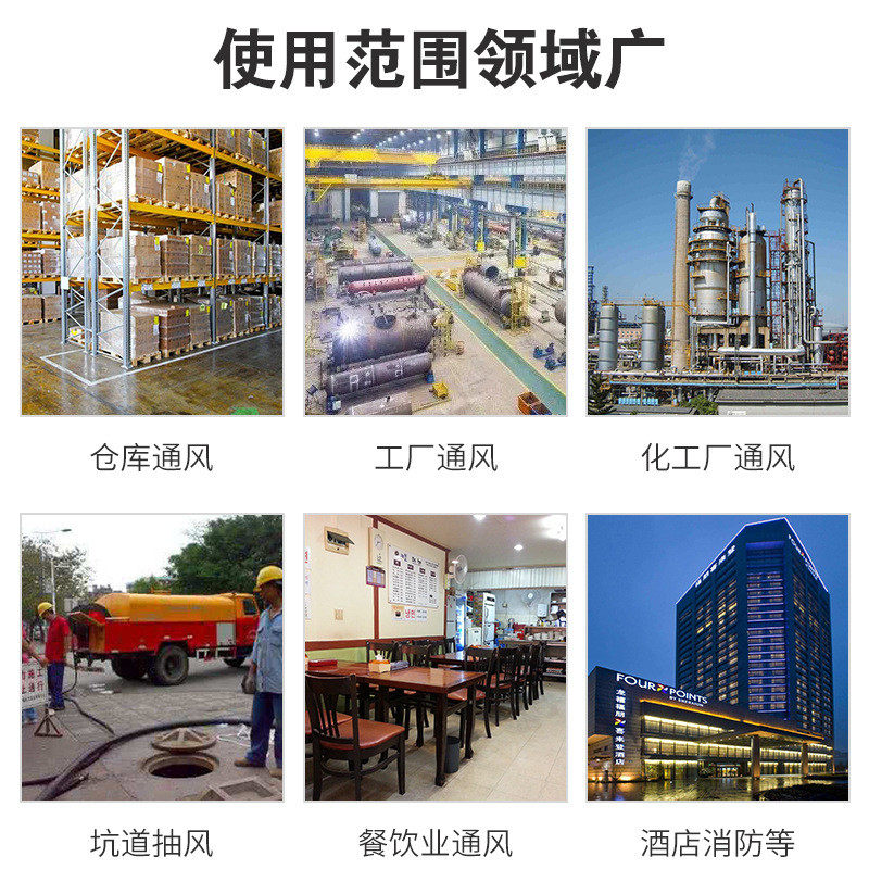 12寸伸缩通风管300mm风机抽送风pvc30公分软管夹网布阻燃排风管